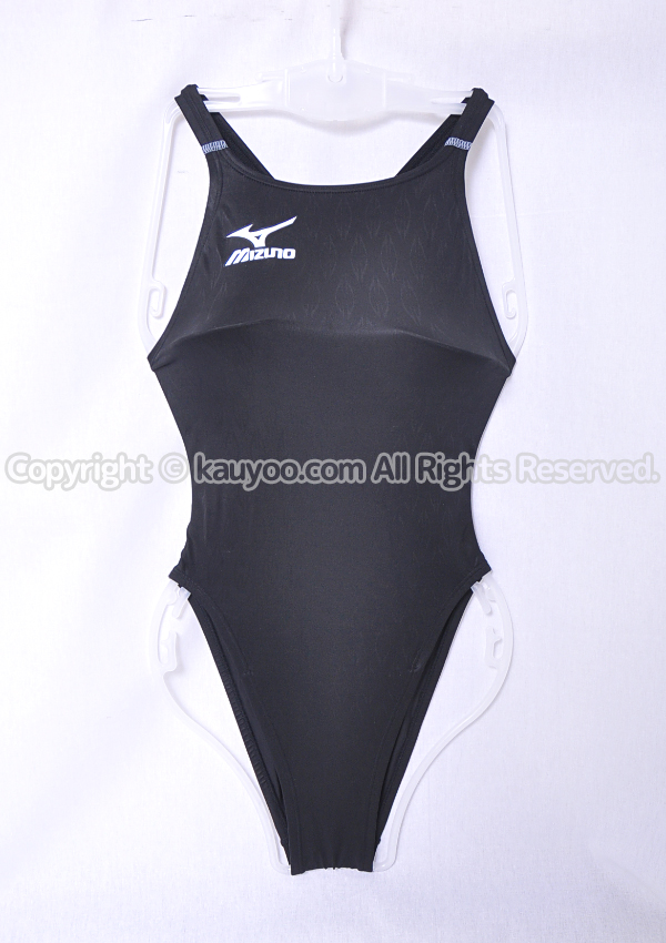 【買取】MIZUNO マイティライン MIGHTY LINE 初期モデル ハイカット競泳水着 85OE-75009 黒