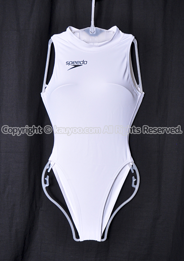 【買取】speedo スピード S2000 ホワイト ハイカット競泳水着 NZ-7556-8 白
