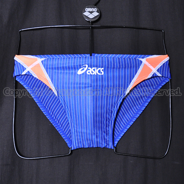 【買取】asicsアシックスTLINER TYPE ZEROホールドカット競パンAMA311メンズ競泳水着ブルー