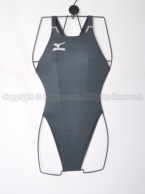 【買取】MIZUNOマイティライン初期モデル85OE-75007ハイカット競泳水着チャコール