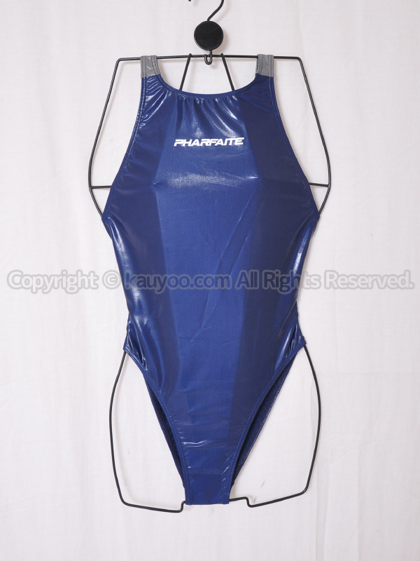 【買取】PHARFAITEパルフェットSGS/FIT素材スーパーグレアスキンフィット競泳水着コスPF630ネイビー