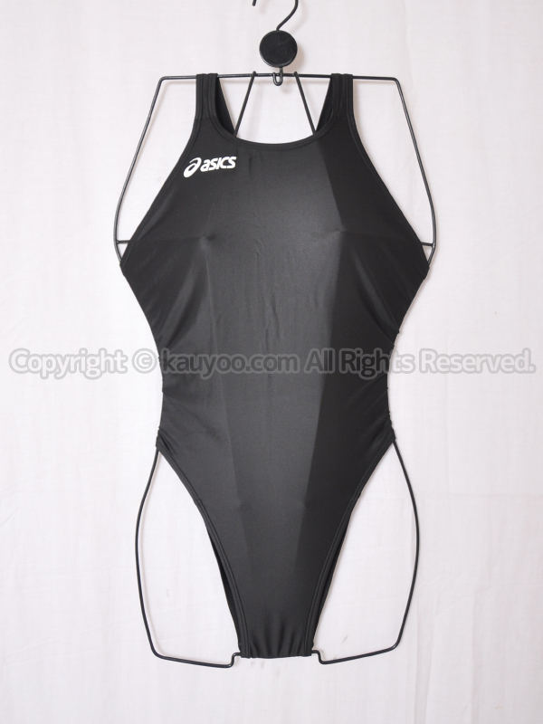 【買取】asicsハイドロSP復刻モデルALS23Sハイカット競泳水着Fina承認黒ブラック