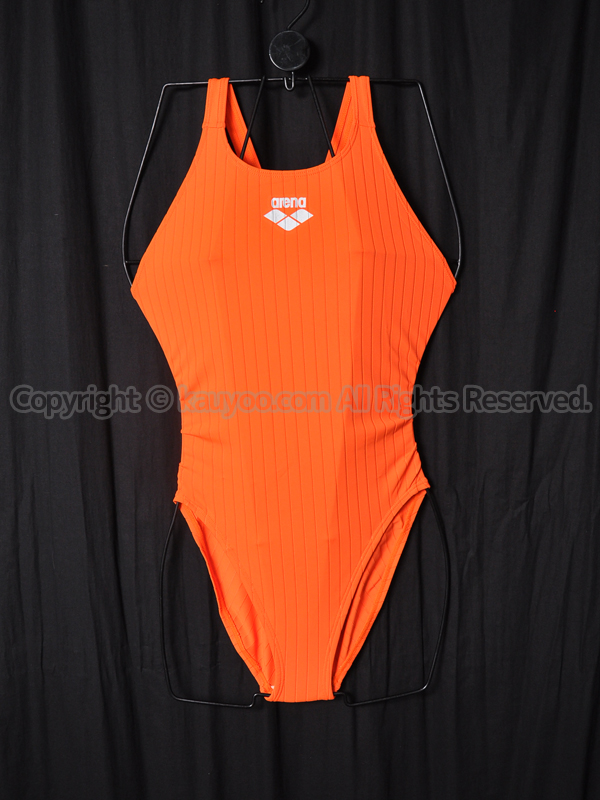 【買取】arena アリーナ ダブルマットF スイムテック21競泳水着 ARN-0016W オレンジ