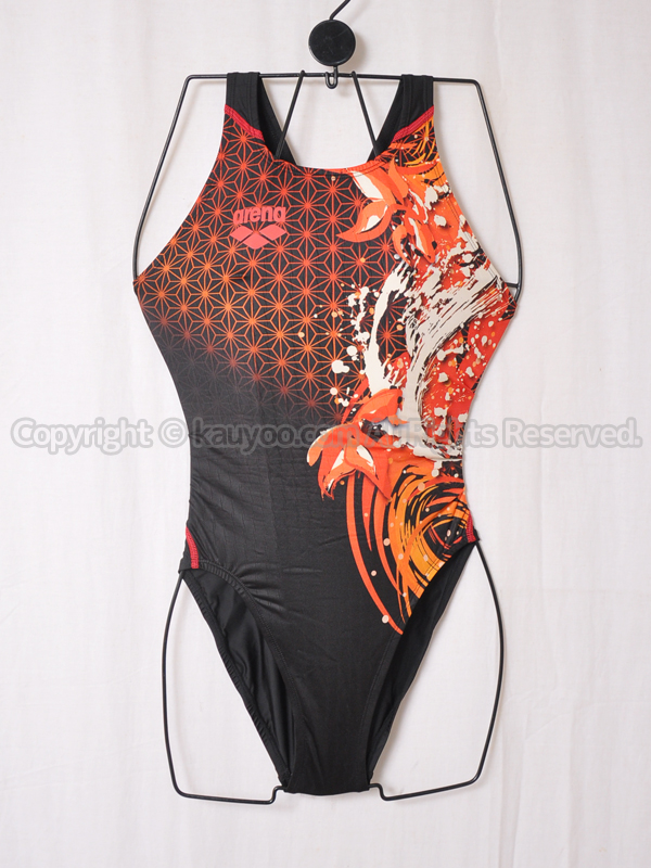【買取】arena アリーナ X-PYTHON2 リミックタイプロウ競泳水着 FAR-0542WL BKRD