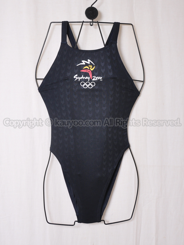 【買取】シドニーオリンピック五輪 mizuno SPEEDO マーキュライン競泳水着 83OE-09011 ブラック