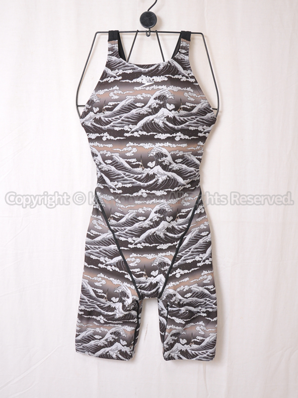 【買取】speedo スピード ターンズニースキン練習用 競泳水着 STW12545Z  チャコール