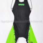 アリーナAQUAFORCE LIGHTNINGスパッツ競泳水着ARN-6000Wブラック×Fグリーン