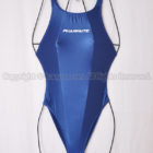 PHARFAITEパルフェットPF633ウェット加工素材 競泳水着コスチューム ネイビー