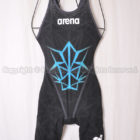 arena アリーナ POWERSKIN CARBON AIR2 毘沙門天 ハーフスーツ競泳水着 ARNBP0000W BKBU