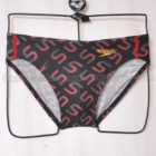 speedo スピード FLEXΣχ ショートブーン 競パン競泳水着 SC42390F ブラックxレッド