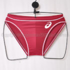 asics アシックス SPURTeX PRO 競パン Fina承認メンズ競泳水着 ブーメラン ASM11S エンジ