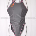 asics アシックス 別注 SPURTeX PRO ハイカット競泳水着 ALS11S チャコール