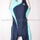 arena アリーナ AQUA STRIPE-D 着やストラップ FAR-3553W ハーフスーツ競泳水着 NYMT