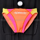speedo キネシスカット 競パン メンズ競泳水着 83RQ-63200 オレンジ×ピンク×イエロー