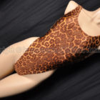 LALLA PALLOOZA エアロビ&フィットネス ハイレグTバックレオタード ヒョウ柄