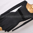 Main Street フィギュアスケート長袖スカート付きレオタード ブラック